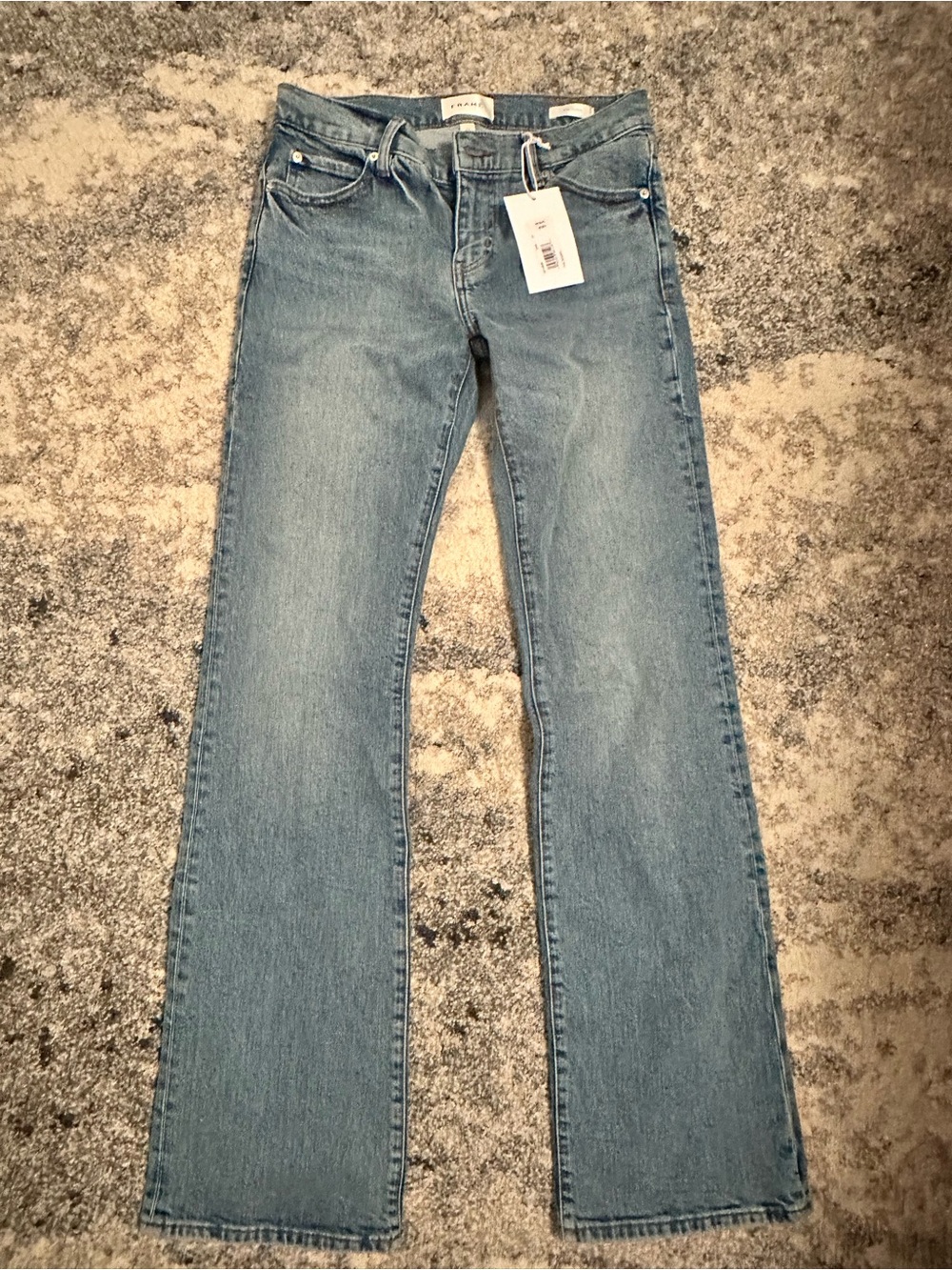Frame Denim Women's Light Blue Flare Jeans